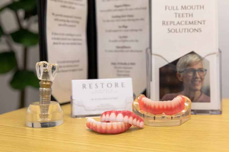 Restore Denture & Implant Center Tooth Replacement Options
