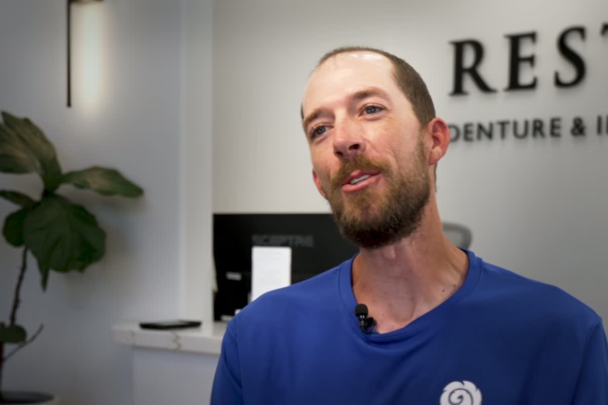 Skylar, a Restore patient, sharing their dental implant story